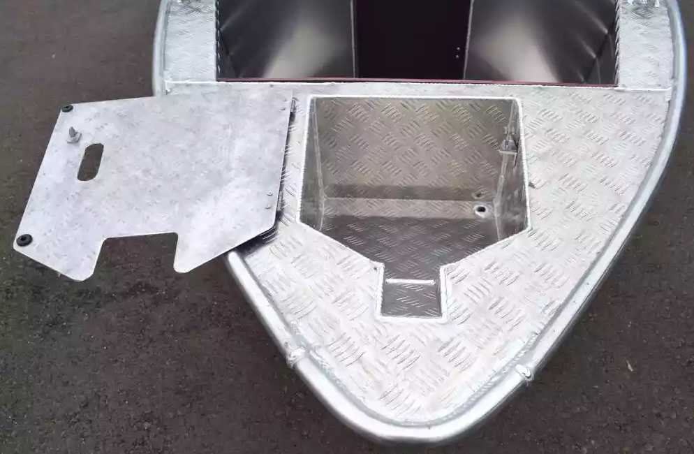 Алюминиевая лодка Wyatboat-390 DCM Увеличенный борт в Курске