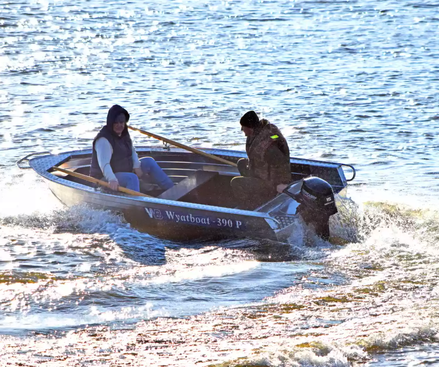 Алюминиевая лодка Wyatboat-390 P в Курске