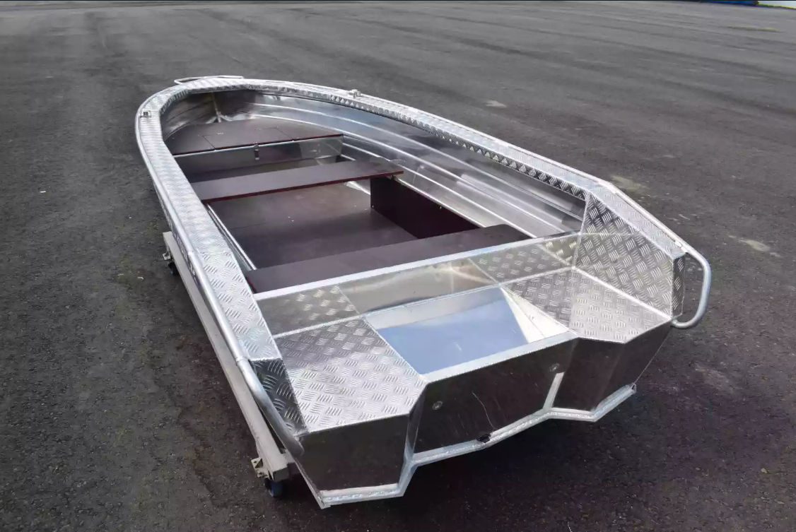 Алюминиевая лодка Wyatboat-390Р Увеличенный борт в Курске