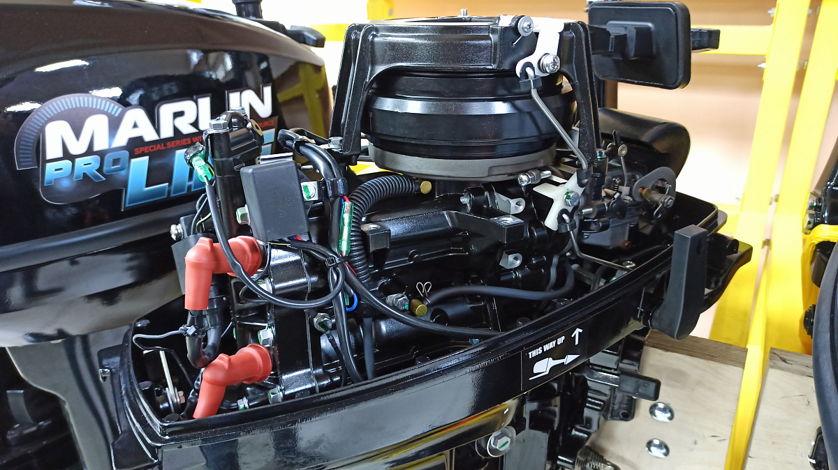 КОМПЛЕКТ Лодка MISHIMO PRO 350 + ЛОДОЧНЫЙ МОТОР MARLIN MP 9.9 (20) AMHS PRO в Курске