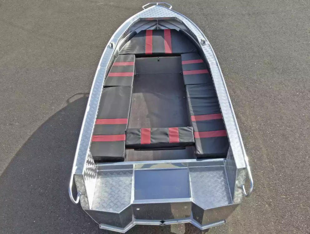 Алюминиевая лодка Wyatboat-390РМ увеличенный борт в Курске