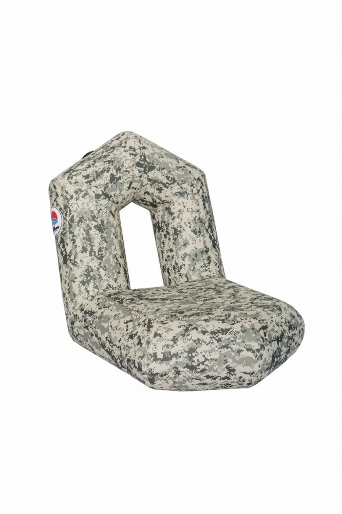 КРЕСЛО НАДУВНОЕ SMARINE, 85Х75 СМ, ПВХ, ЗЕЛЕНЫЙ ПИКСЕЛЬ в Курске