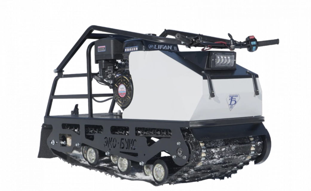 Мотобуксировщик ЭКО-букс V.2 15 л.с. (катковая подвеска, передний привод, длина 1450 мм) в Курске