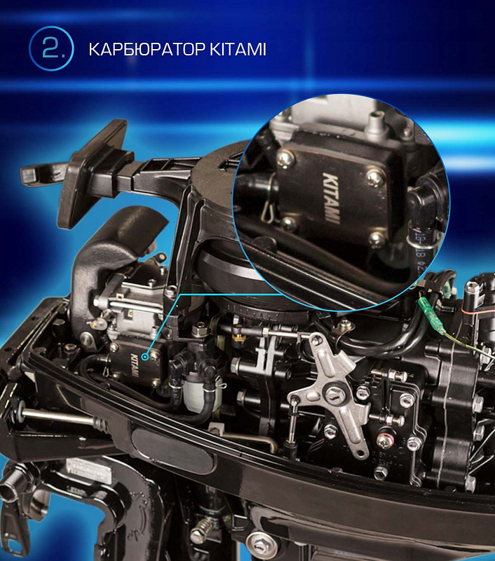 Лодочный мотор MARLIN PROLINE MP 9.9 (20) AWRL FORCE в Курске