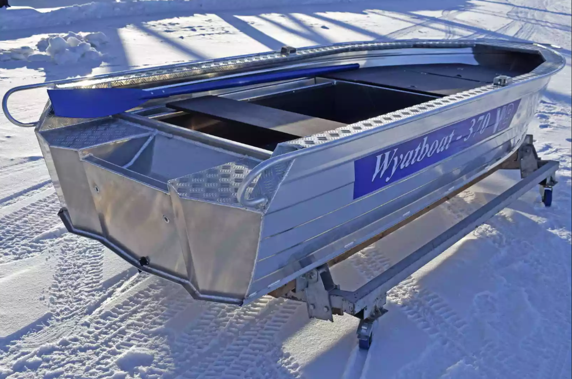 Алюминиевая лодка Wyatboat-370 Р FISH в Курске