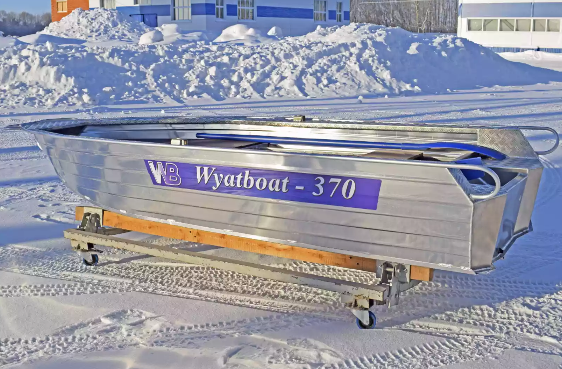 Алюминиевая лодка Wyatboat-370 Р FISH в Курске