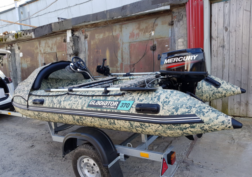 НАДУВНАЯ ЛОДКА GLADIATOR C370AL в Курске