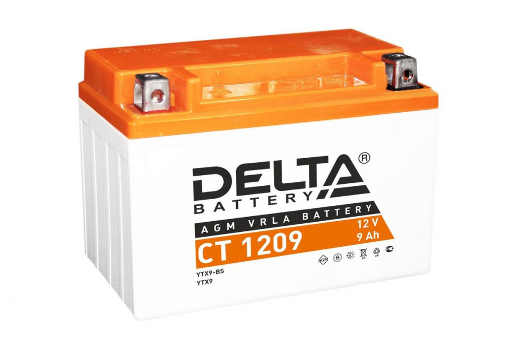 Аккумулятор Delta CT 1209 (12V / 9Ah) в Курске