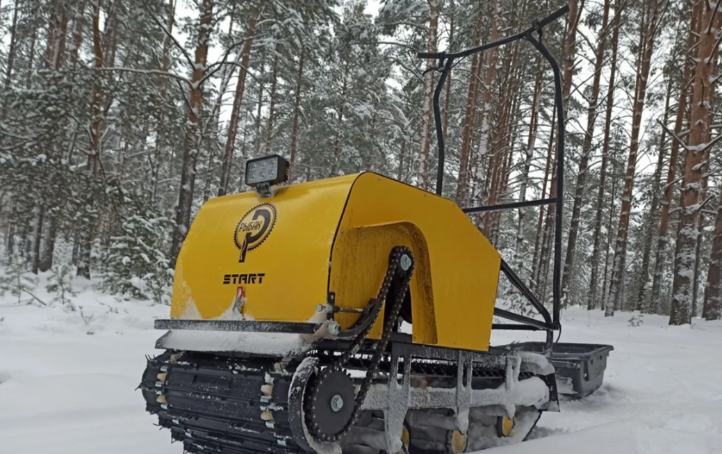 Мотобуксировщик РЫБАК СТАРТ Lifan 15 л.с. (металлический капот) в Курске