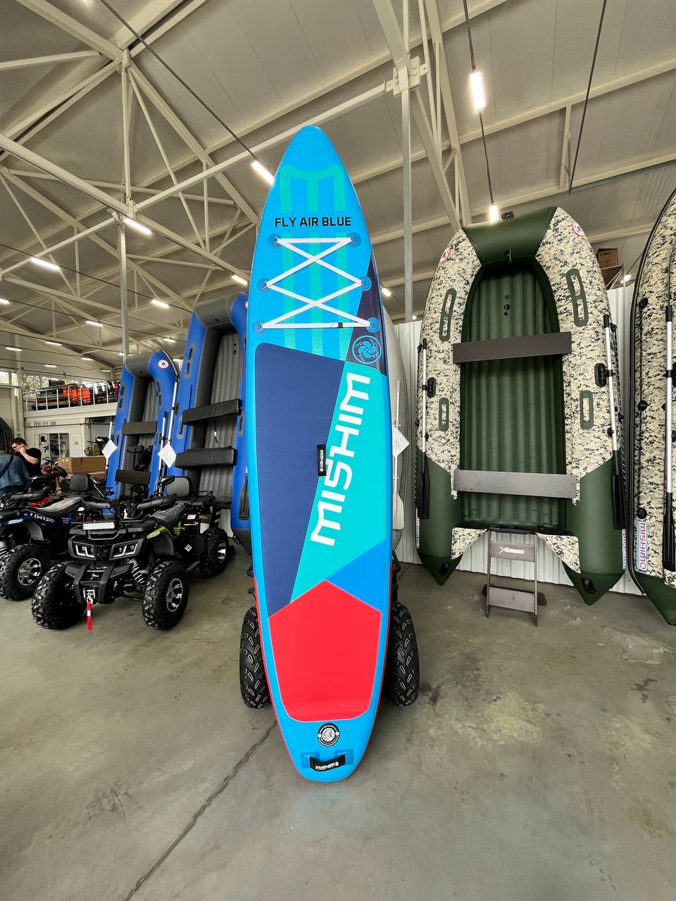 SUP (САП) Доска MISHIMO FLY AIR BLUE 10,8’ (330см) в Курске