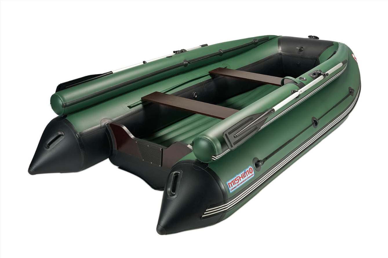 КОМПЛЕКТ ЛОДКА MISHIMO FAMILY LITE 370 + МОТОР MARLIN MP 9.9 AMHS PROLINE FORCE в Курске