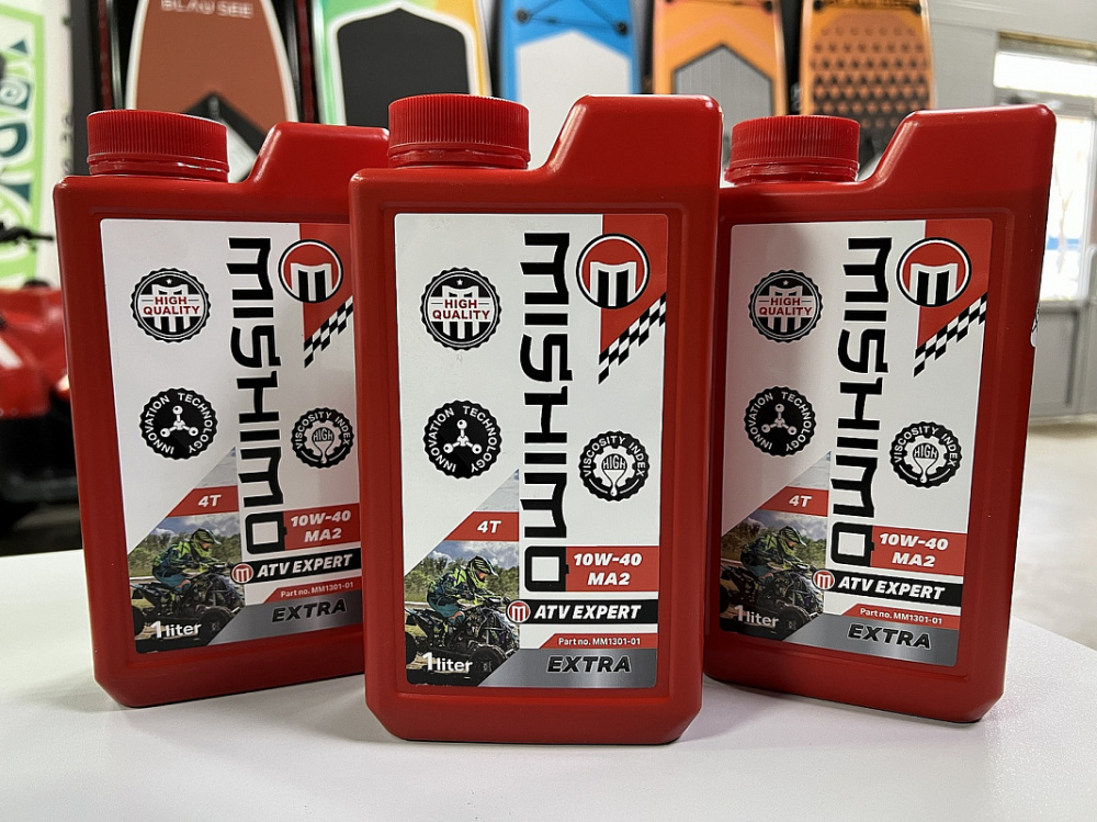 Масло MISHIMO 4T ATV EXPERT (EXTRA) 10w40 1 л в Курске