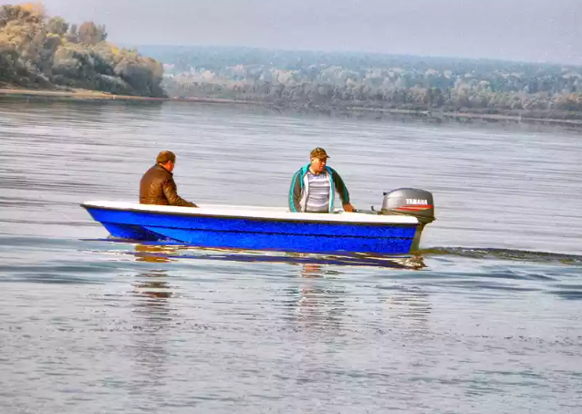 Стеклопластиковая лодка Wyatboat 430 тримаран в Курске