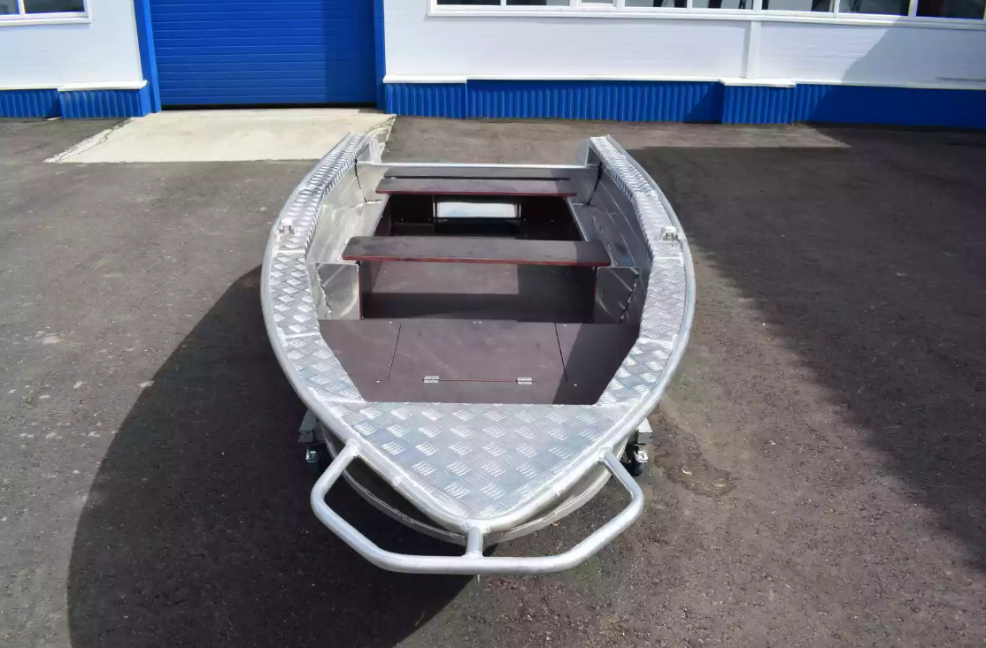 Алюминиевая лодка Wyatboat-390Р Увеличенный борт в Курске