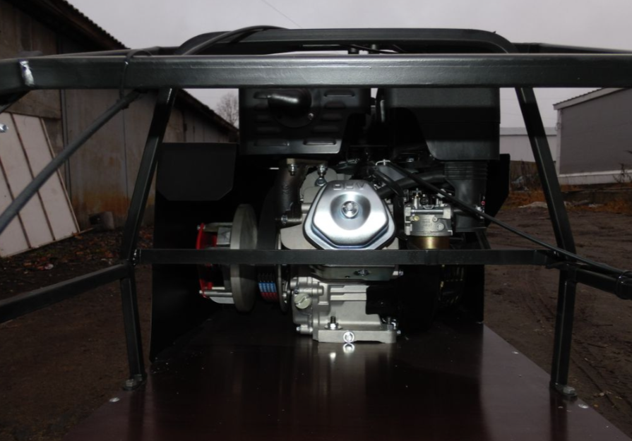 Мотобуксировщик AhtaR Зима 15 л/с с вариатором в Курске