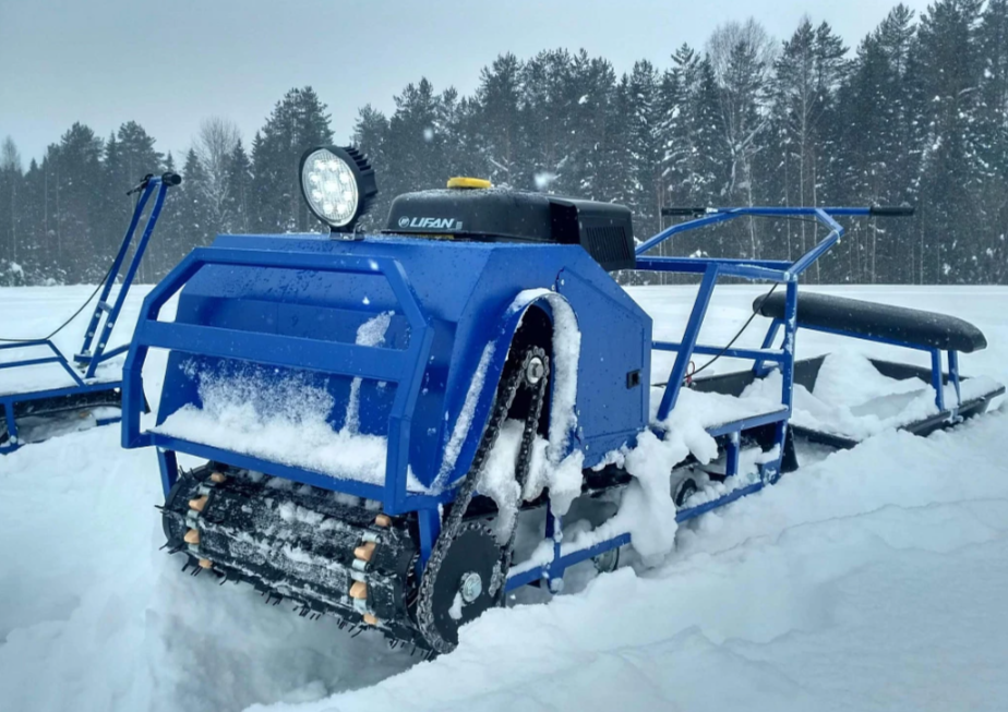 Мотобуксировщик Альбатрос-XLV 9 мини, тележки, 1250 мм в Курске