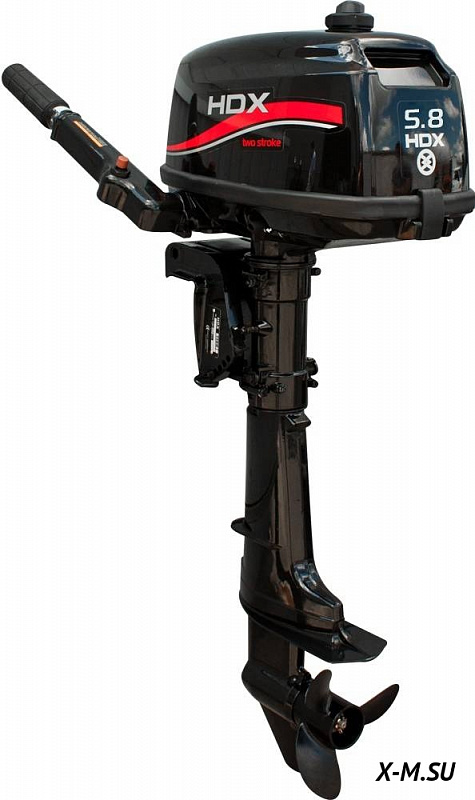 Лодочный мотор 2-х тактный HDX R series T 5,8 BMS в Курске