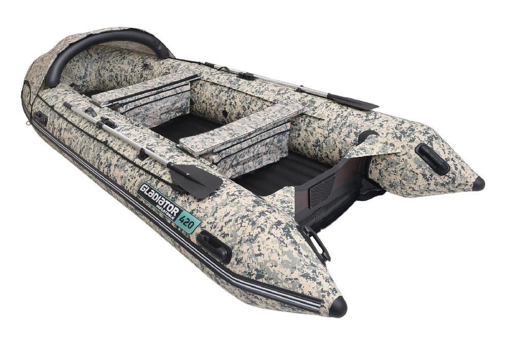 НАДУВНАЯ ЛОДКА GLADIATOR E450PRO в Курске