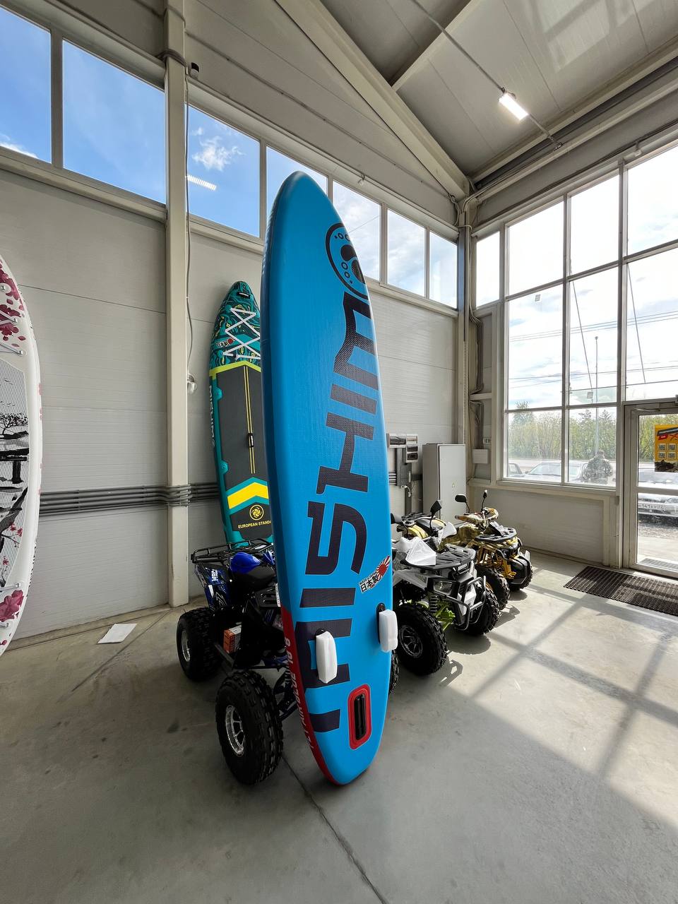 SUP (САП) Доска MISHIMO FLY AIR BLUE 10,8’ (330см) в Курске