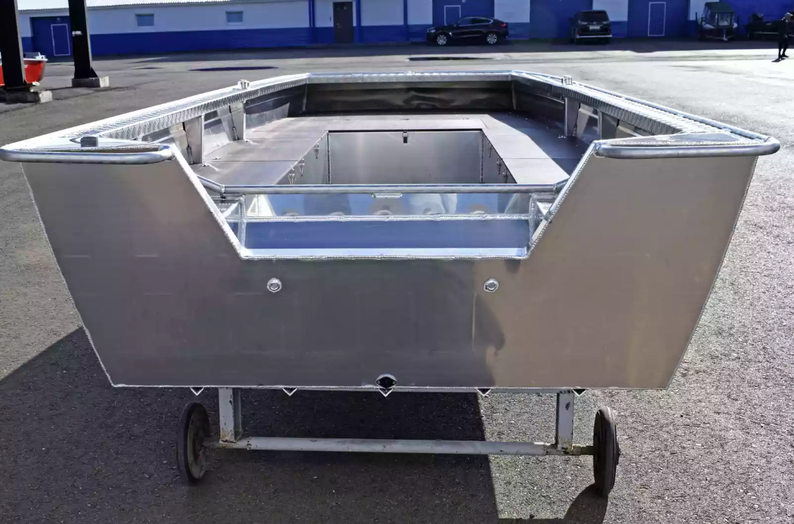 Алюминиевая лодка Wyatboat-490 Jonboat в Курске