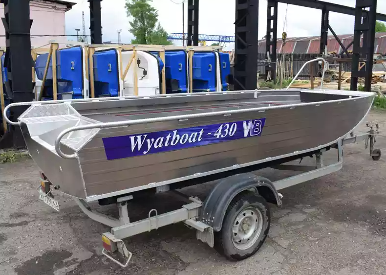 Алюминиевая лодка  Wyatboat-430 Master в Курске