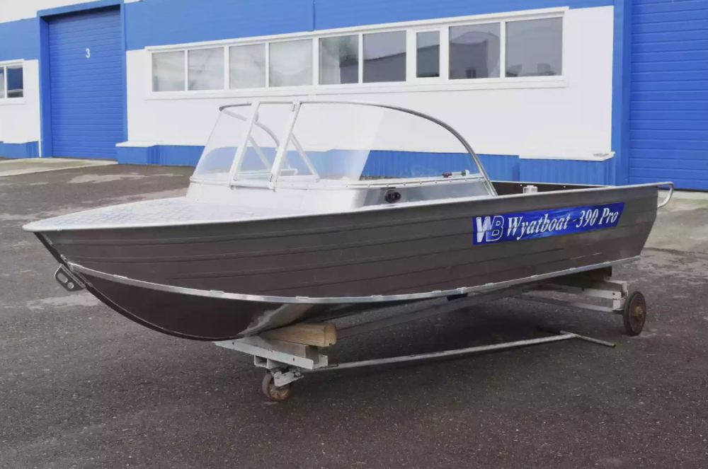 Алюминиевая лодка Wyatboat-390 Pro в Курске