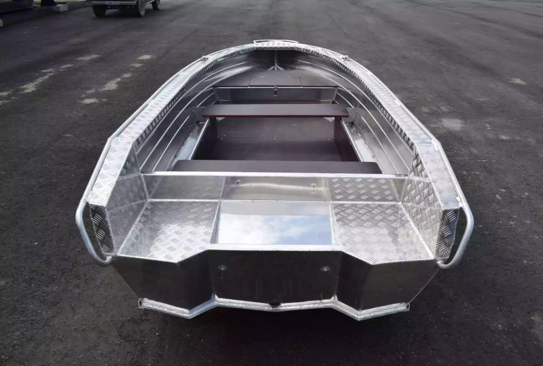 Алюминиевая лодка Wyatboat-390Р Увеличенный борт в Курске