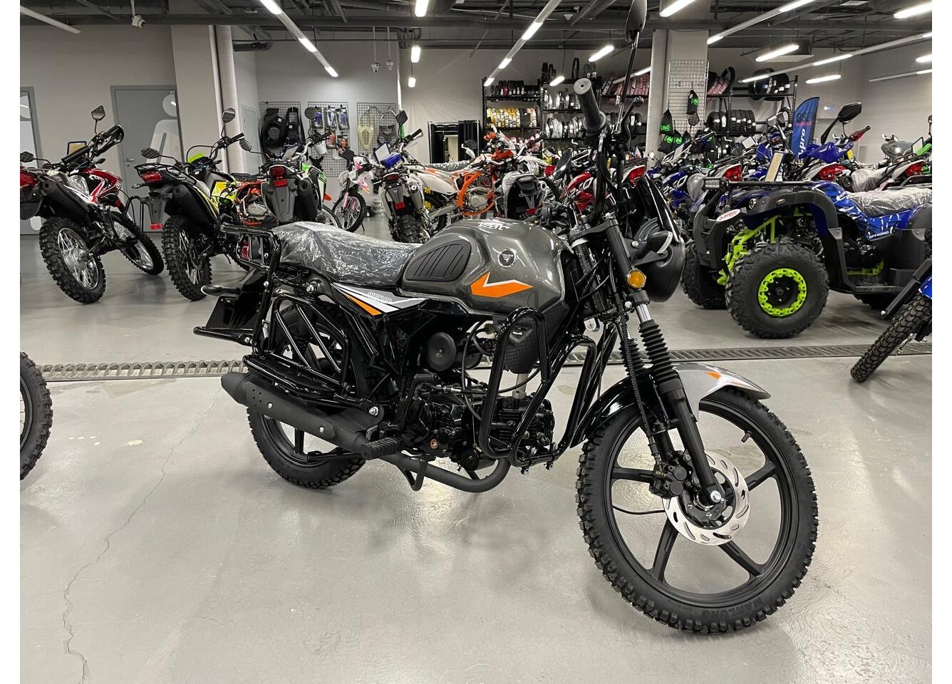 Мопед VMC NOVA 49сс (125сс) Led Full, дисковый тормоз, RKB RATO с баланс. валом, сигнализация в Курске