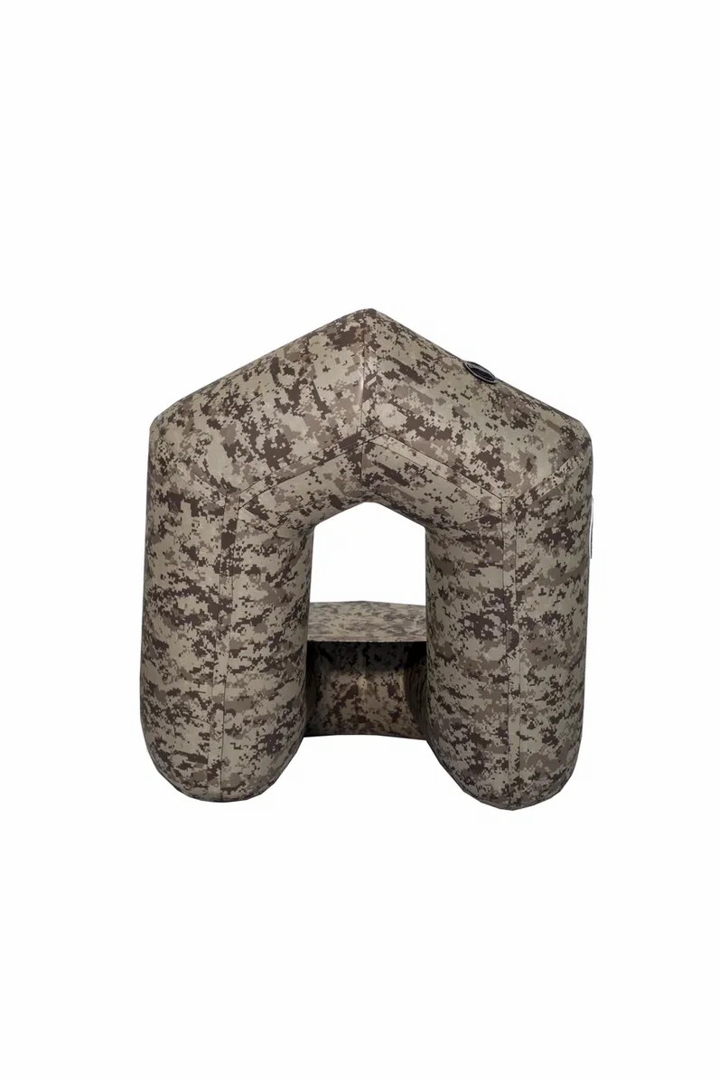 КРЕСЛО НАДУВНОЕ SMARINE, 85Х75 СМ, ПВХ, КОРИЧНЕВЫЙ ПИКСЕЛЬ в Курске