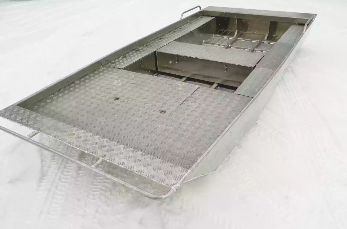Алюминиевая лодка Wyatboat-390 Jonboat в Курске