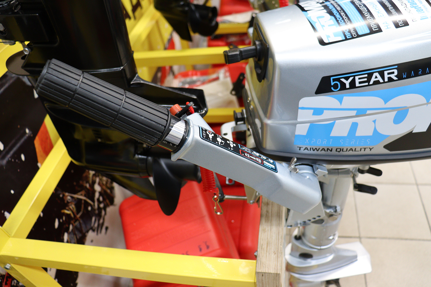 Лодочный мотор PROMAX SP5FHS (внешний бак 12 л) в Курске