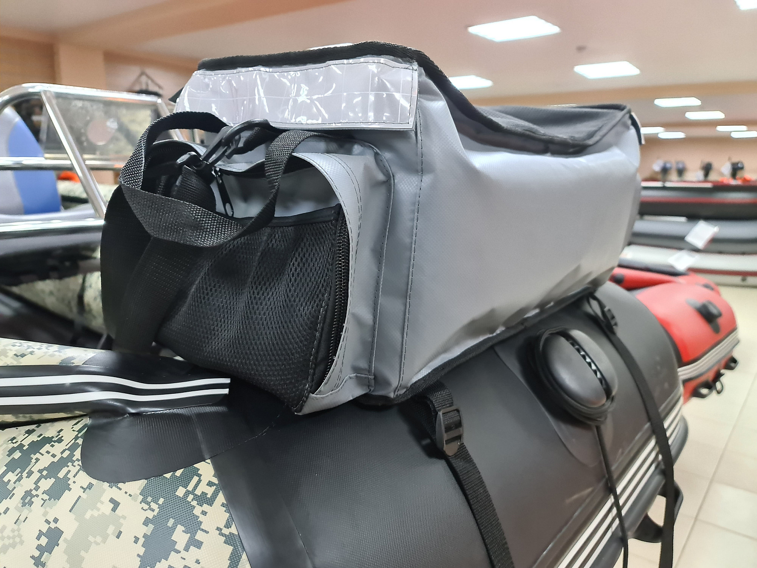 СУМКА ЛЮКС НА БАЛЛОН ДЛЯ ЛОДОК ПВХ 50Х25Х25 СМ в Курске