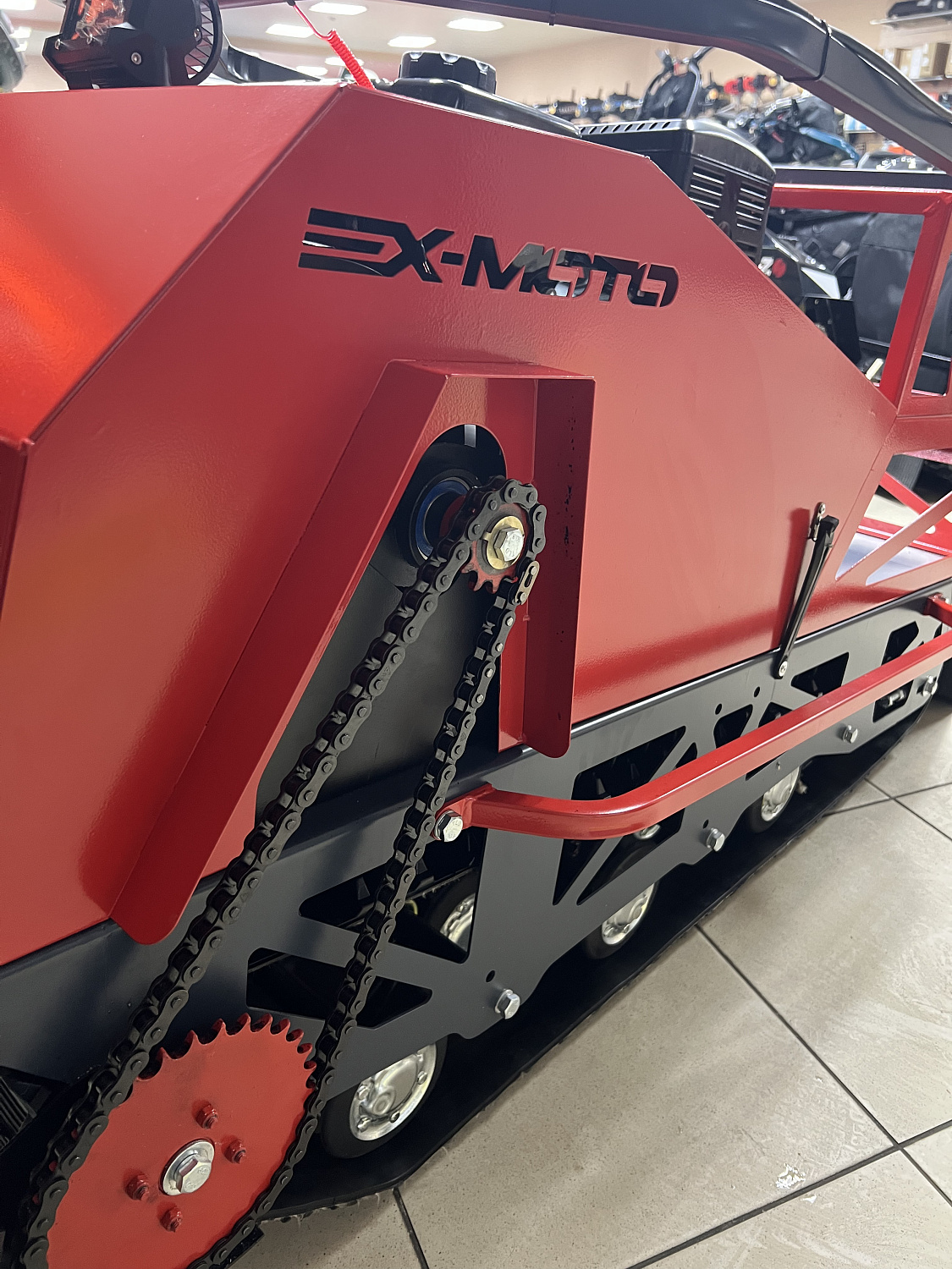 Мотобуксировщик EX-MOTO SNOWDOG S500 15л.с в Курске