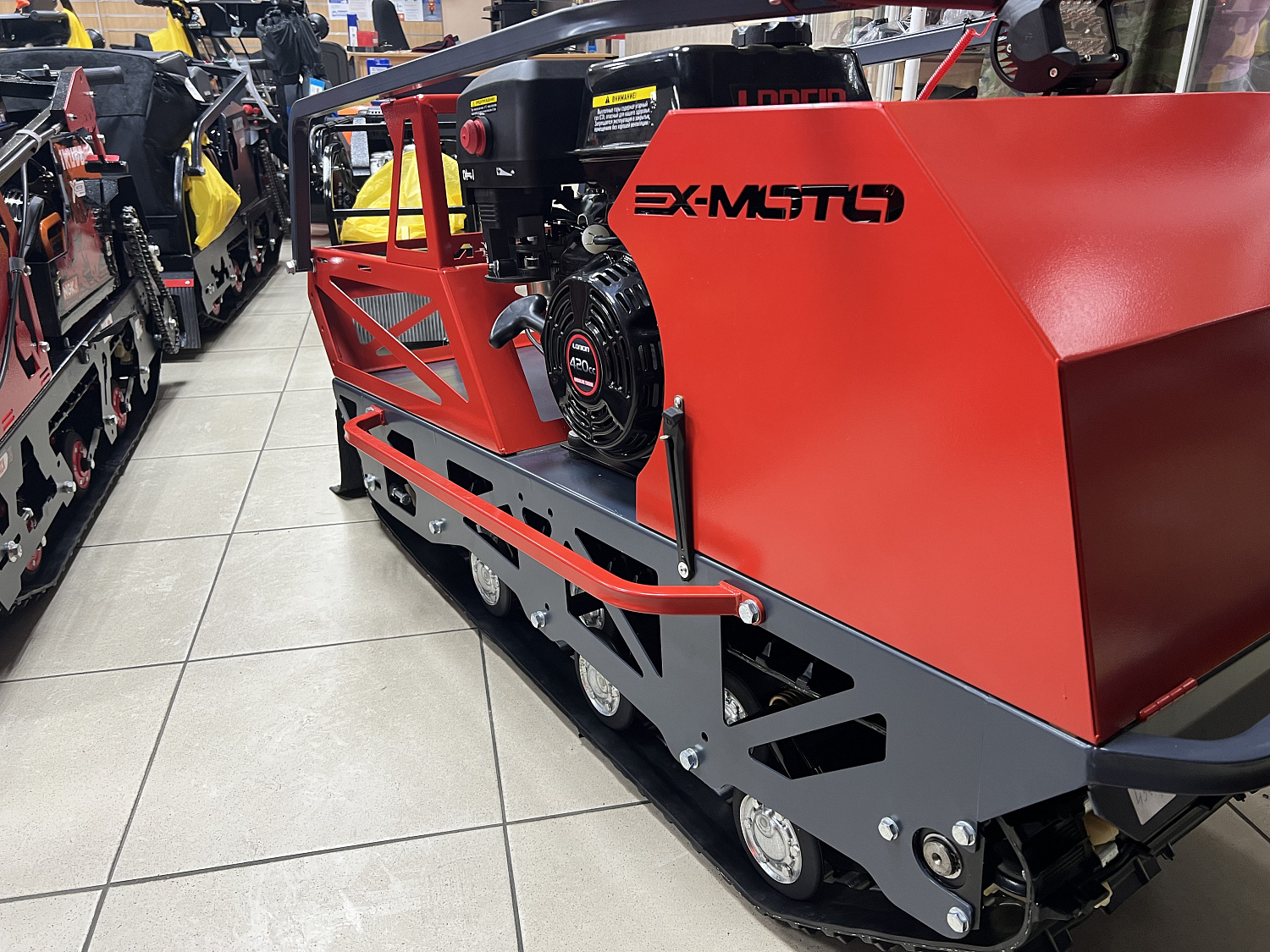 Мотобуксировщик EX-MOTO SNOWDOG S500 15л.с в Курске