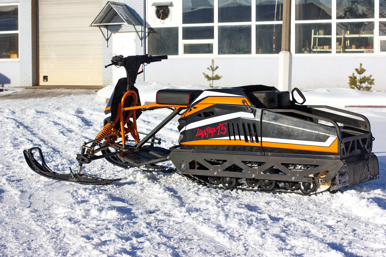 Мотобуксировщик IRBIS Мухтар 15 с лыжным модулем в комплекте в Курске