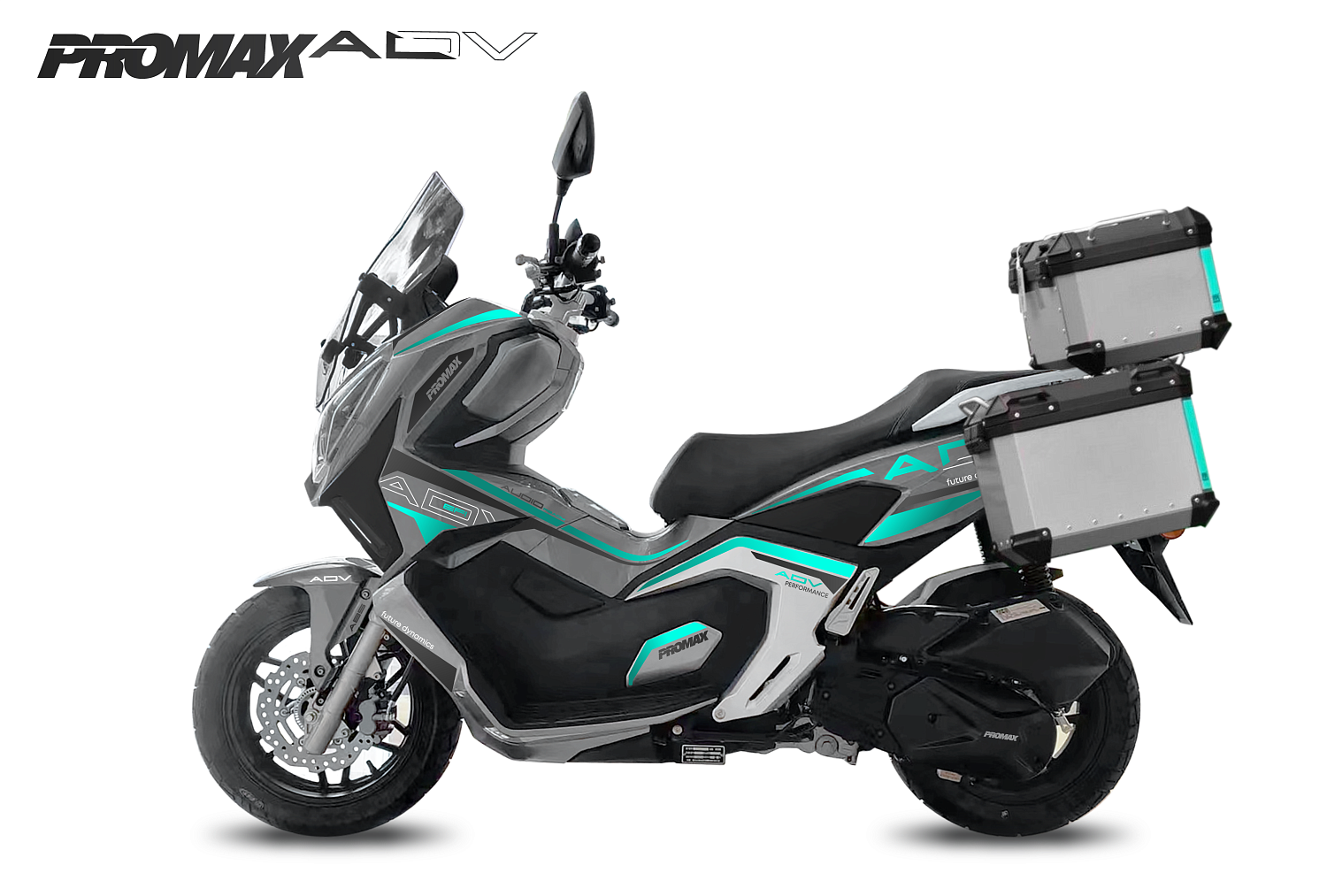 МаксиСкутер PROMAX ADV-Extra 250(49) (EFI, ABS, BOX, AUDIO) в Курске