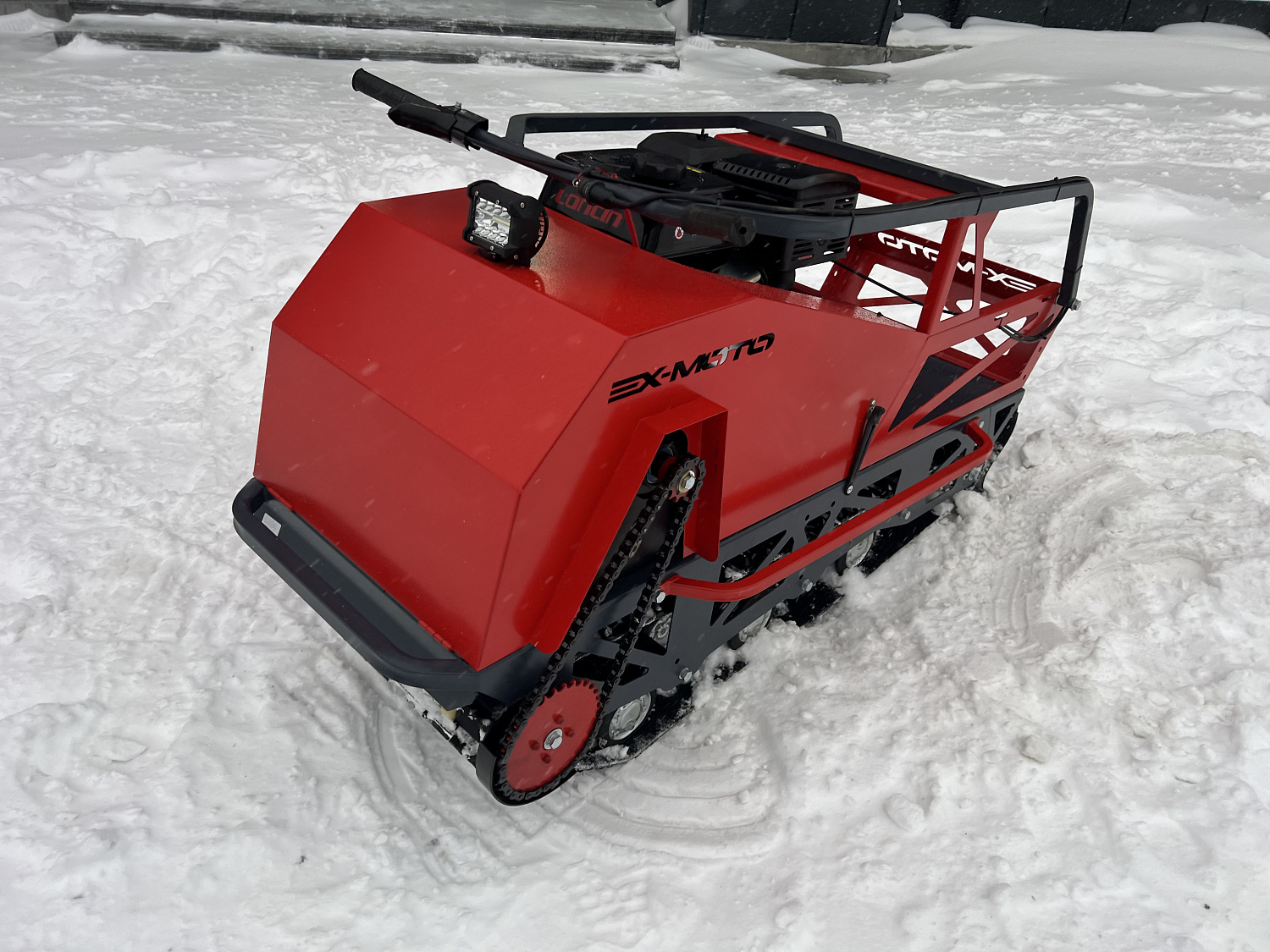 Мотобуксировщик EX-MOTO SNOWDOG S500 15л.с в Курске