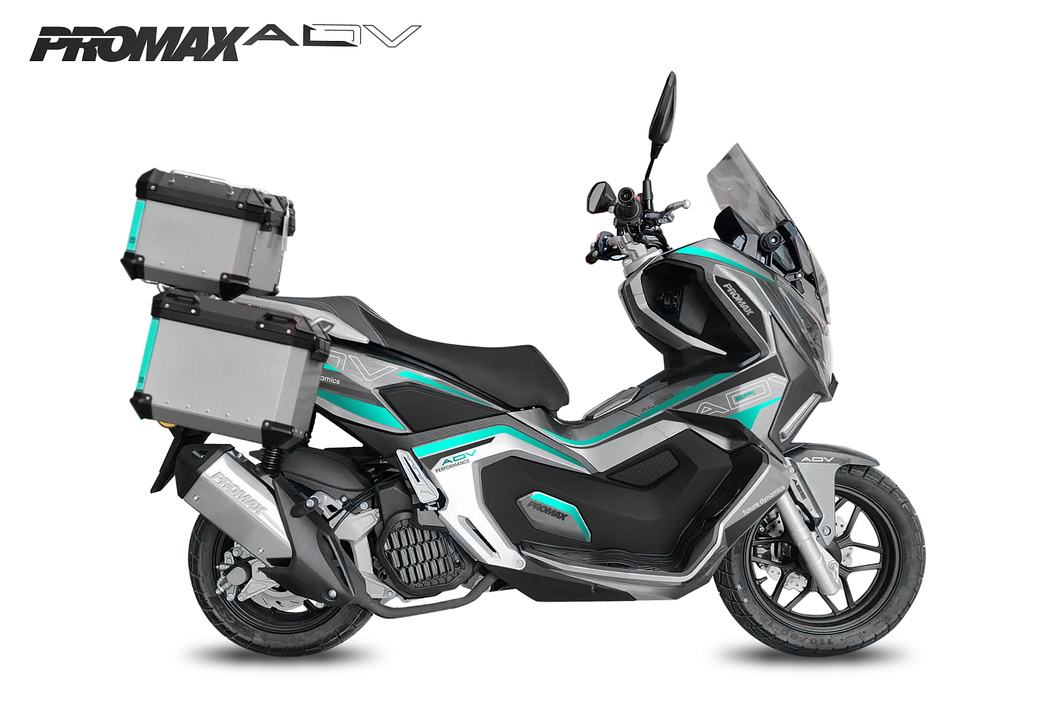 МаксиСкутер PROMAX ADV-Extra 250(49) (EFI, ABS, BOX, AUDIO) в Курске